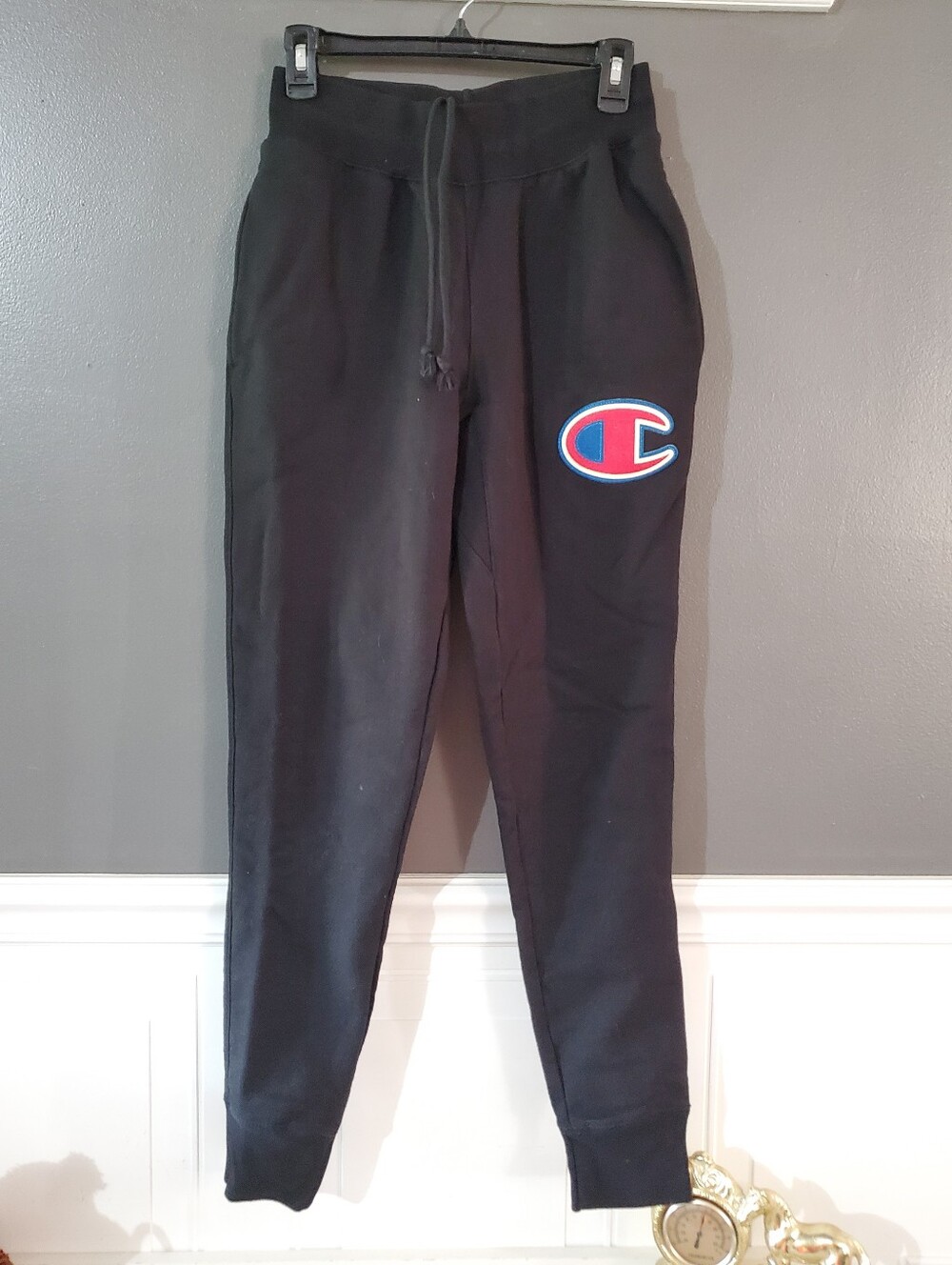 CHAMPION Big C Reverse Weave Vintage Joggers Sweatpants S